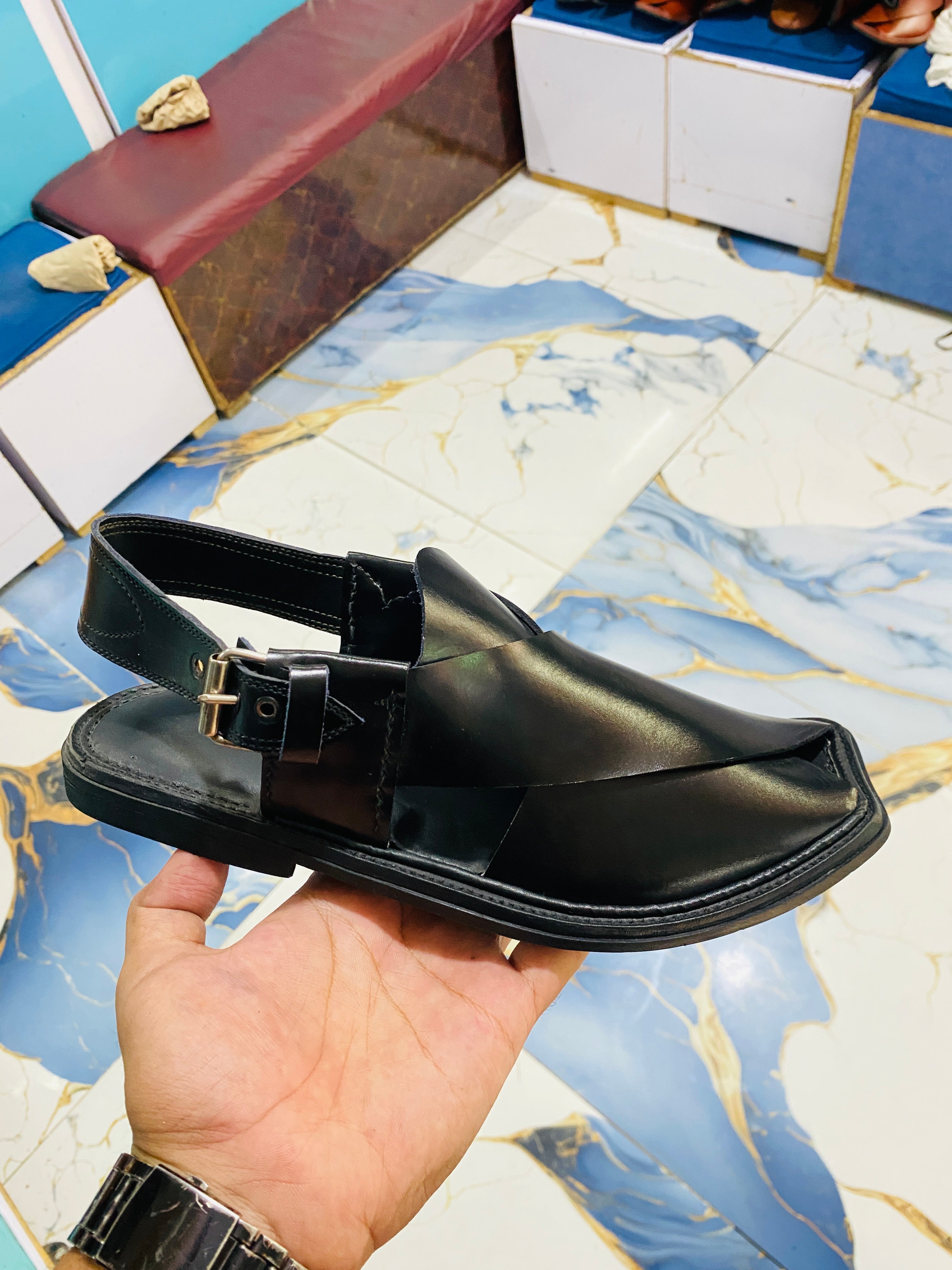 Border Gulty Peshawari (Black)