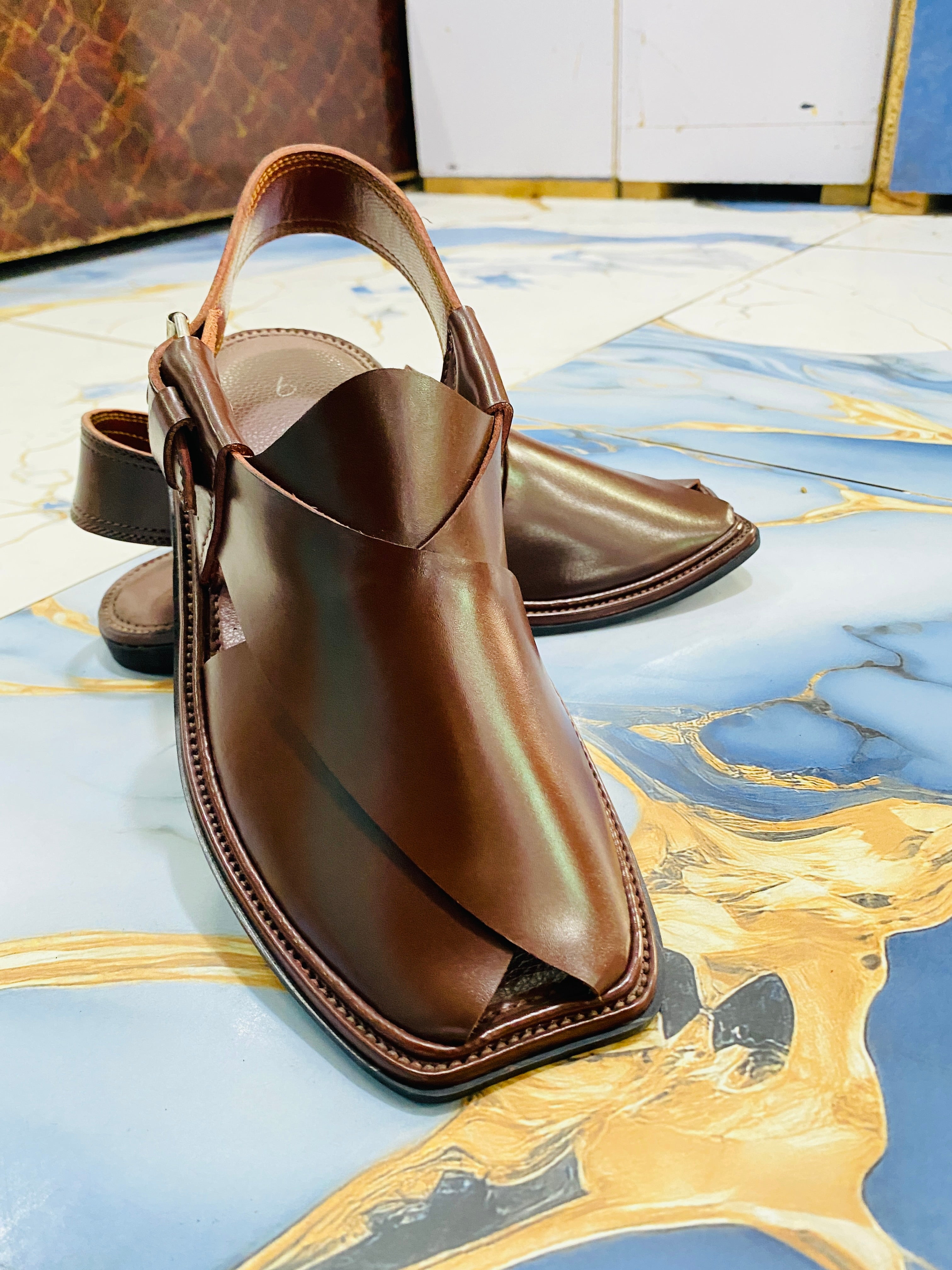 Border Gulty Peshawari (Brown)
