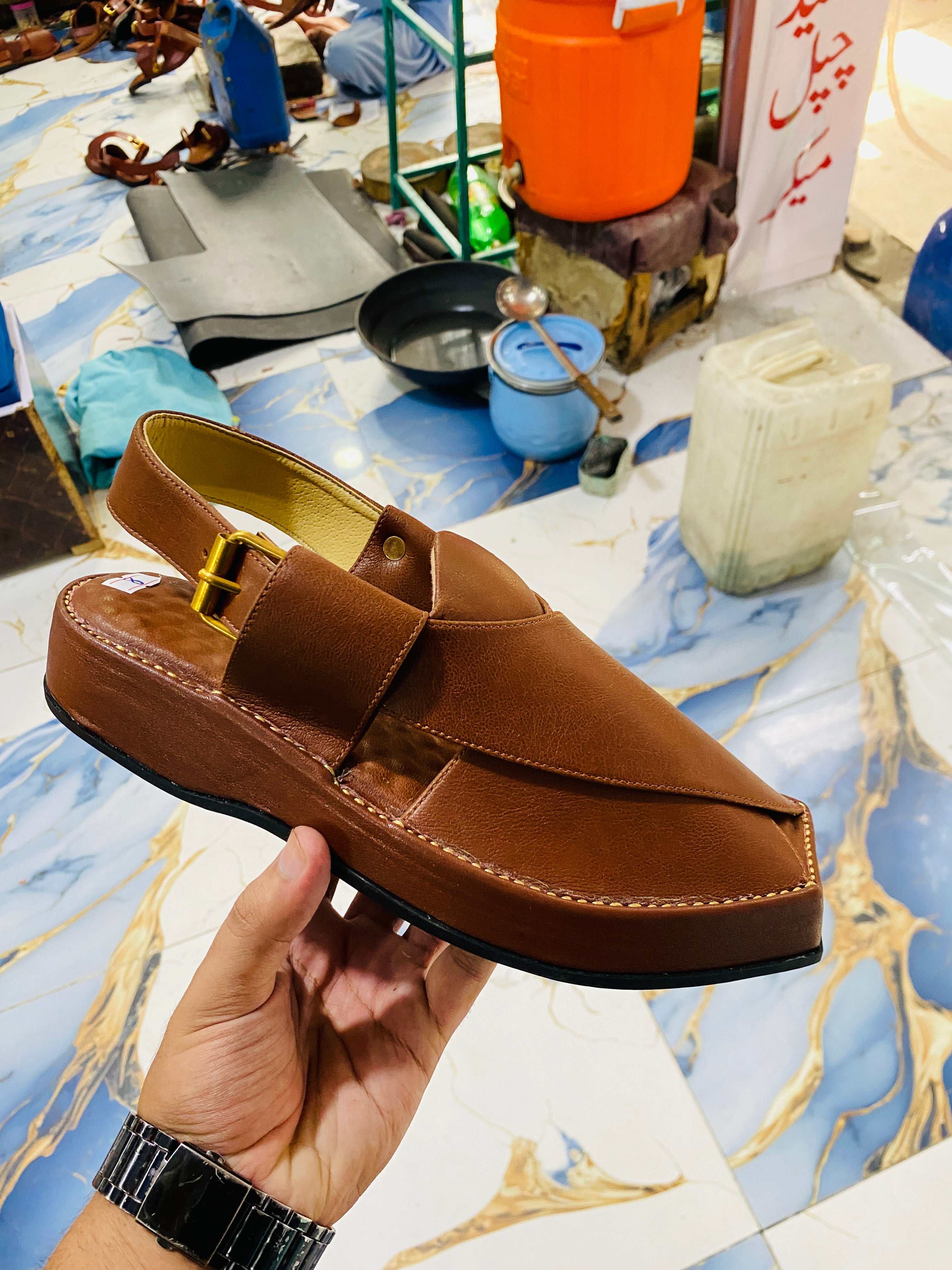 Smart Kaptaan Peshawari Chappal (Master)